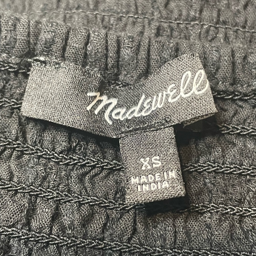 Madewell Shirred top - Picture 3 of 5
